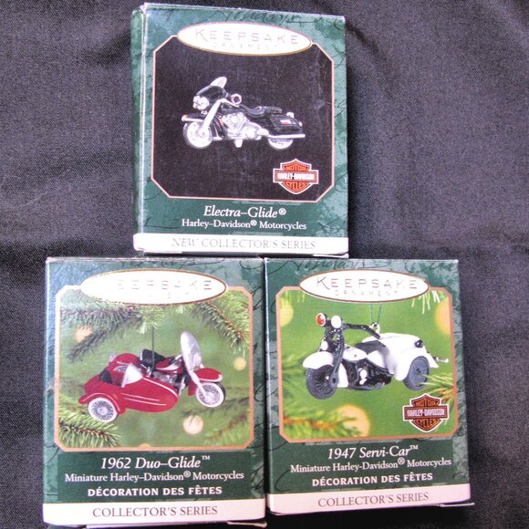 H-D/HALLMARK MINI BIKE ORNAMENT COLLECTION 1999-2012 -15 BIKES - Picture 3 of 8